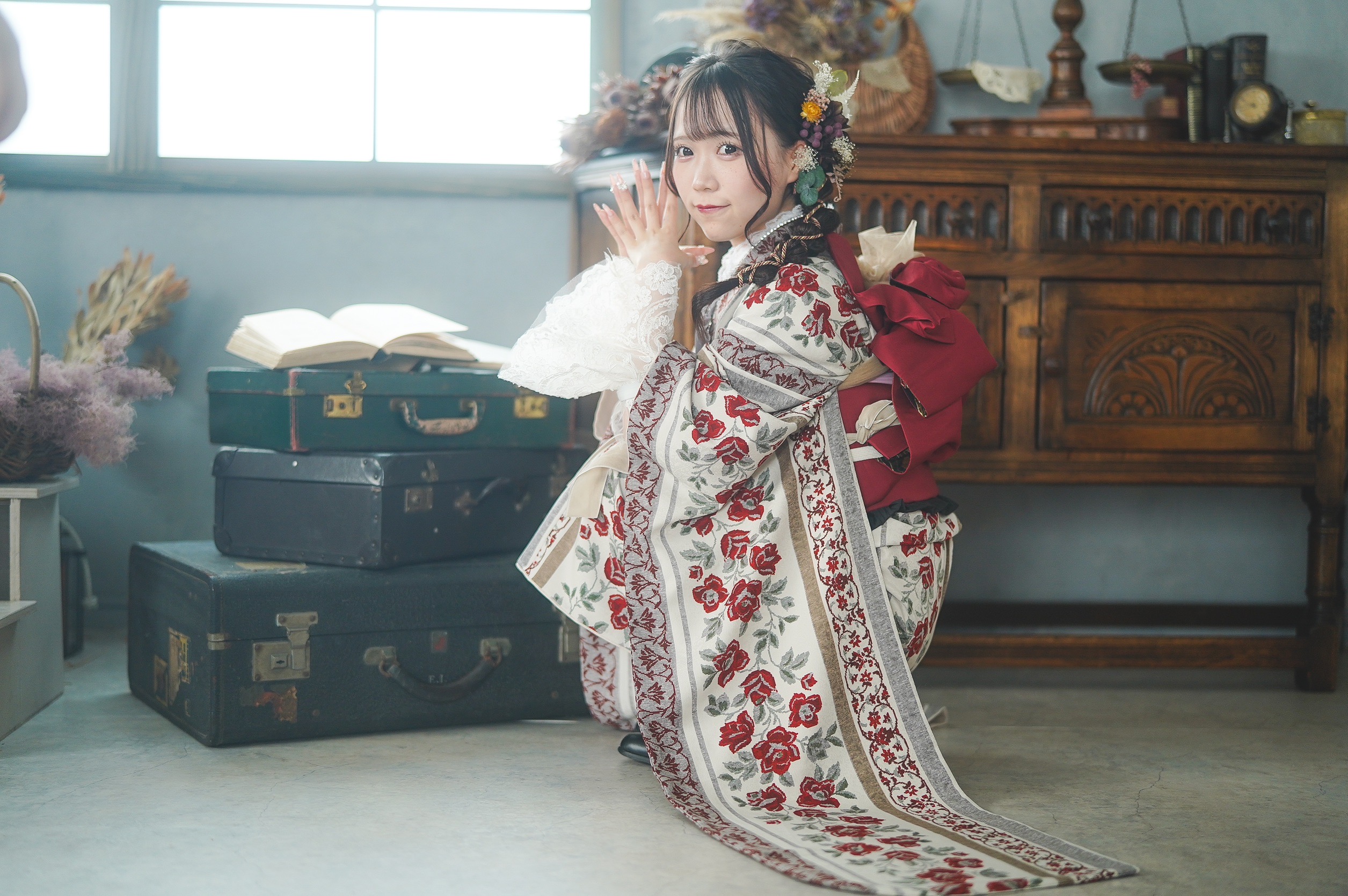 ゴブラン織薔薇